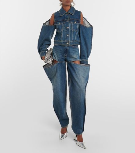 Area Veste en jean à ornements - Area - Modalova