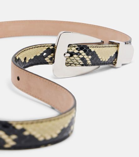 Ceinture Lucca en cuir embossé - Khaite - Modalova