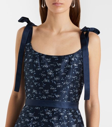 Robe corset Acacia en brocart à fleurs - Markarian - Modalova
