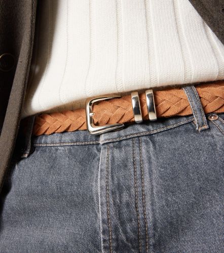 Ceinture tressée en daim - Brunello Cucinelli - Modalova