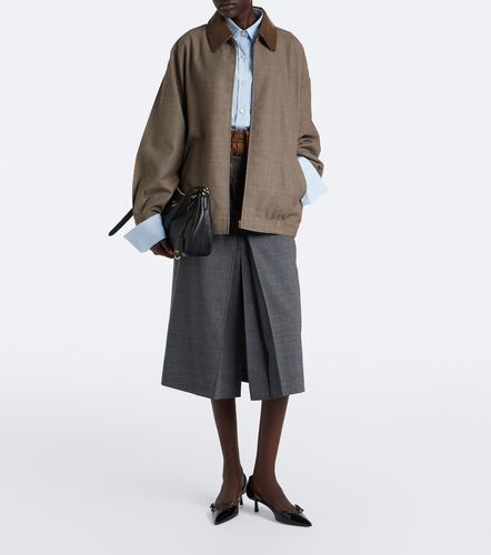 Prada Jupe midi en laine - Prada - Modalova
