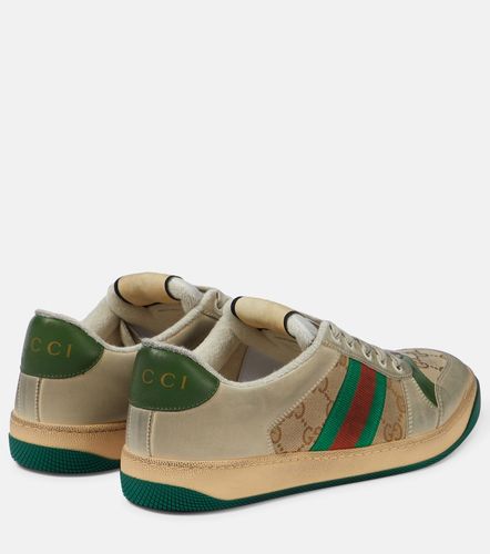 Gucci Baskets Screener en cuir - Gucci - Modalova