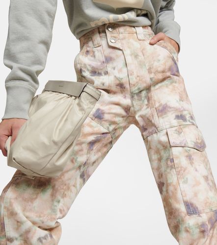 Pantalon cargo Vayoneo imprimé en jean - Marant Etoile - Modalova