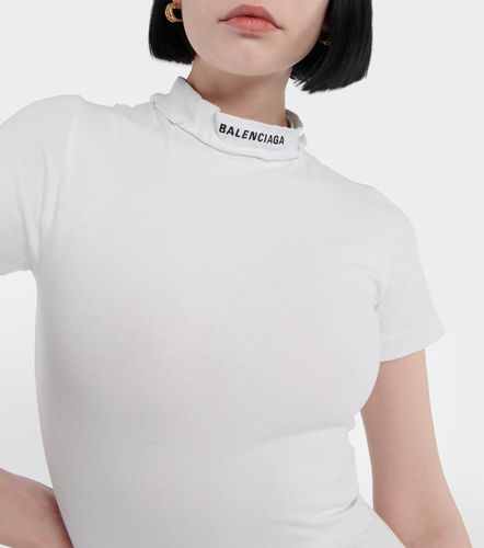 Robe longue en coton mélangé - Balenciaga - Modalova