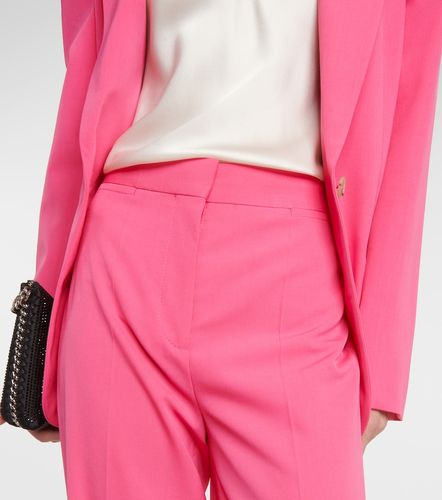 Pantalon évasé Iconic en laine mélangée - Stella McCartney - Modalova