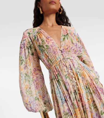 Robe longue Halliday à imprimé floral - Zimmermann - Modalova