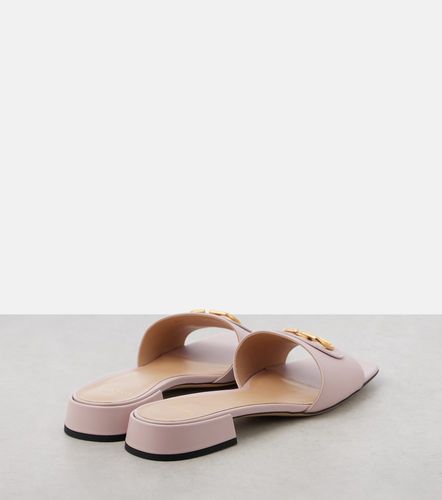 Mules VLogo en cuir - Valentino Garavani - Modalova