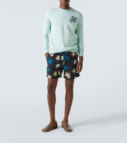 Pull en jacquard de coton - Vilebrequin - Modalova