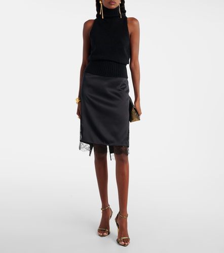 Top à col roulé en cachemire et soie - Tom Ford - Modalova