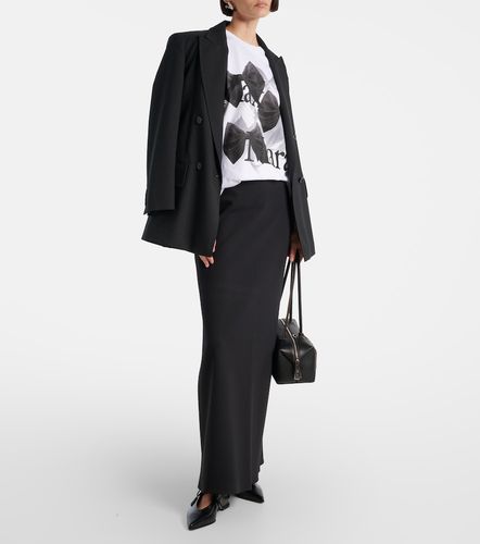 T-shirt Sequoia imprimé en coton à logo - Max Mara - Modalova