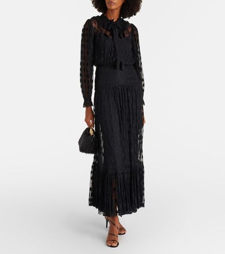 Robe longue Soraya en résille à pois - Ulla Johnson - Modalova