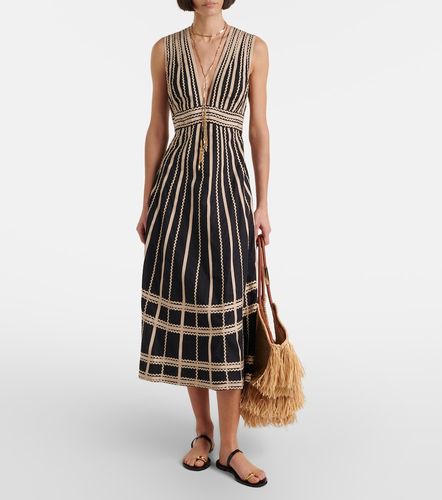 Robe midi Palermo en coton - Ulla Johnson - Modalova