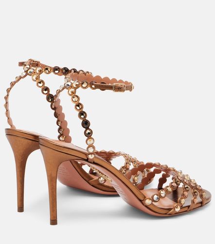 Sandales Tequila en cuir à ornements - Aquazzura - Modalova