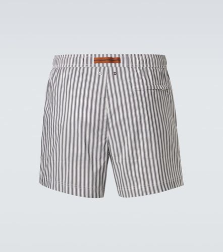 Zegna Short de bain à rayures - Zegna - Modalova