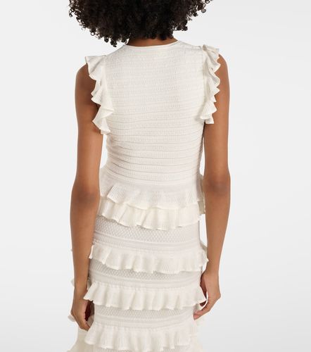 Zimmermann Top Luna à volants - Zimmermann - Modalova