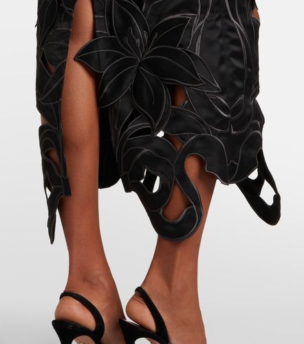 Robe bustier Rayna à appliqués floraux - Leo Lin - Modalova