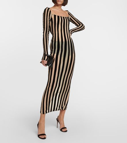 LaQuan Smith Robe longue rayée - LaQuan Smith - Modalova