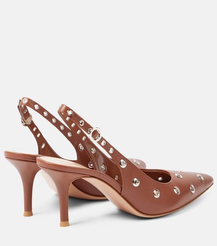 Escarpins Lydia 70 en cuir - Gianvito Rossi - Modalova