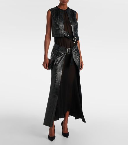 Robe midi effet serpent - Junya Watanabe - Modalova