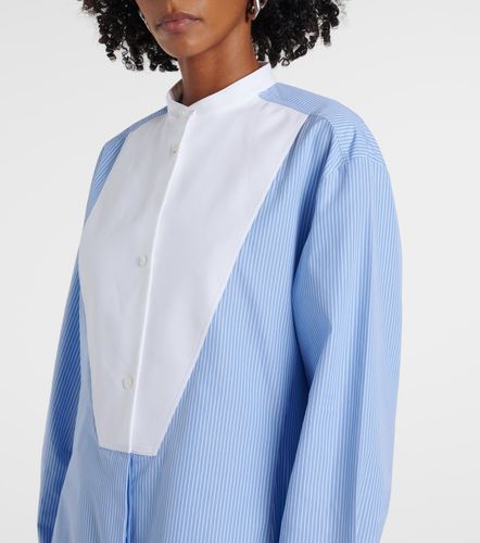 Robe chemise en coton à fines rayures - Jil Sander - Modalova