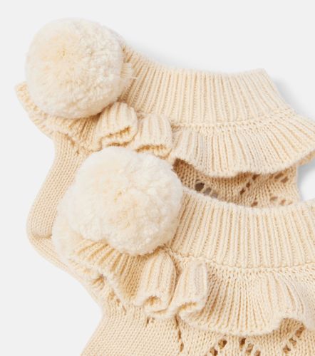 Chaussettes Pompom en coton - Valentino - Modalova