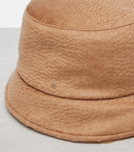 Chapeau bob réversible en laine de chameau - Max Mara - Modalova
