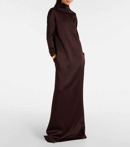 Robe longue en crêpe de satin - Tom Ford - Modalova
