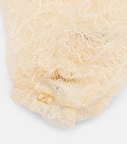 Valentino Gants VLogo en dentelle - Valentino - Modalova