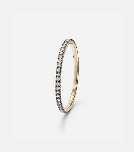 Bague Come Closer en or 14 ct et diamants - Stone and Strand - Modalova