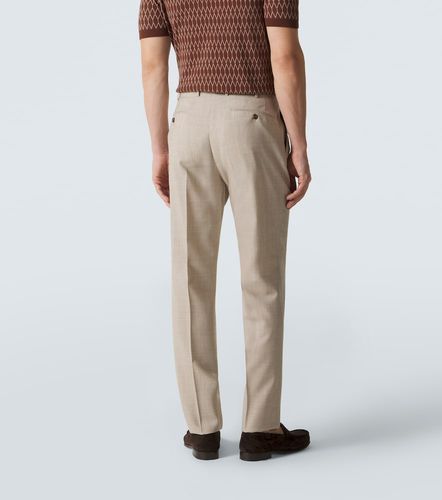 Pantalon slim en laine vierge - Slowear - Modalova