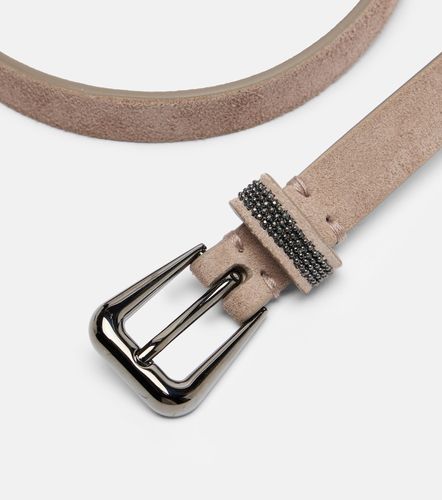 Ceinture Monili en daim - Brunello Cucinelli - Modalova
