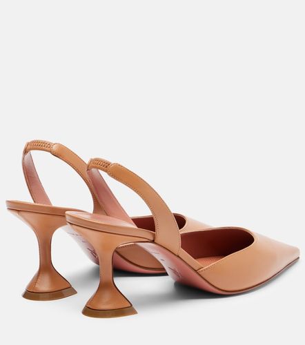 Escarpins slingback Holli 70 en cuir - Amina Muaddi - Modalova