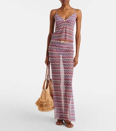 Jupe longue Solay à motif chevrons - Bananhot - Modalova