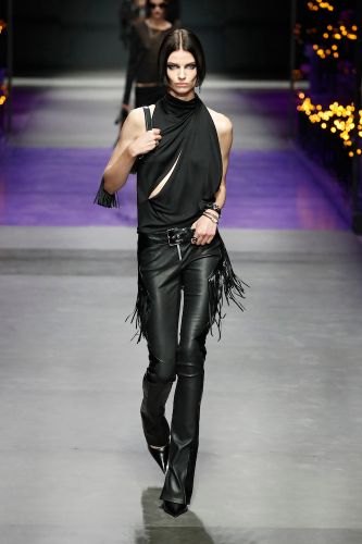 Versace Top en satin - Versace - Modalova