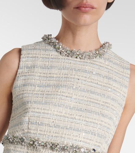 Robe en tweed à ornements - Valentino - Modalova