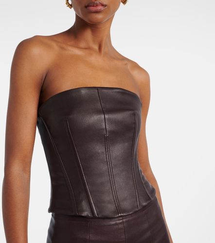 Stouls Top bustier Rosalia en cuir - Stouls - Modalova