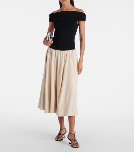Robe midi Adaline en lin mélangé - Simkhai - Modalova