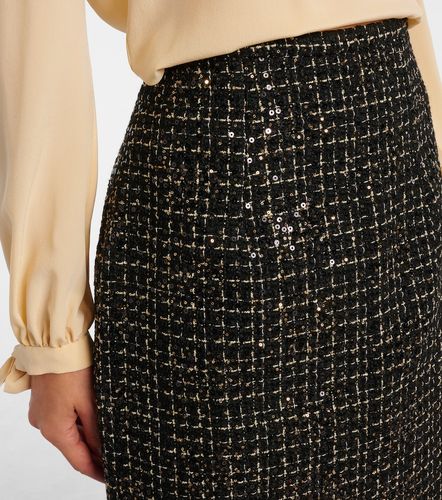 Jupe crayon Ayaka en tweed à sequins - Safiyaa - Modalova
