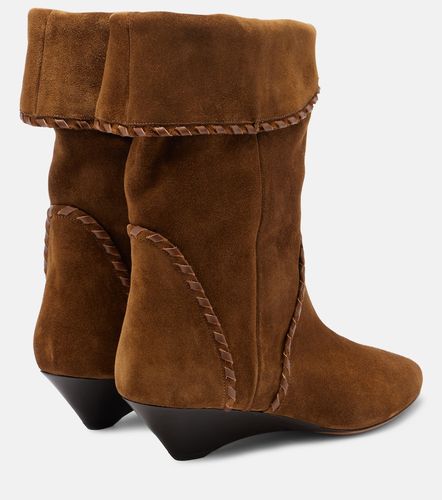 Bottines Edoa 45 en daim - Isabel Marant - Modalova