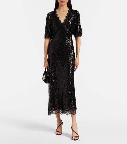 Rixo Robe longue Verena à sequins - Rixo - Modalova