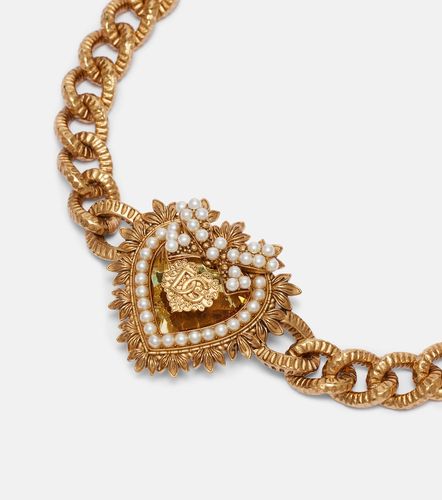 Bracelet Devotion à perles fantaisie - Dolce&Gabbana - Modalova