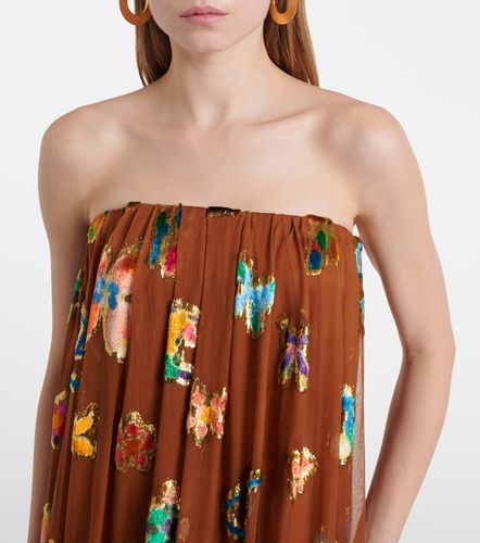 Alémais Robe longue en soie mélangée - Alemais - Modalova