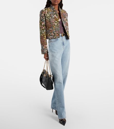 Valentino Top en lamé et dentelle - Valentino - Modalova