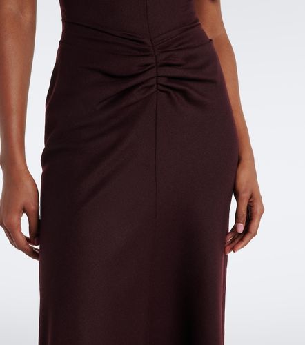 Robe midi Bela en laine vierge - Victoria Beckham - Modalova