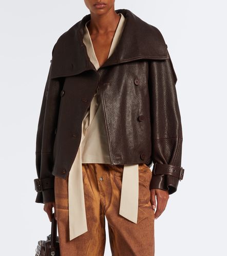 Acne Studios Veste courte en cuir - Acne Studios - Modalova