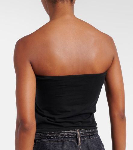 Top bustier en coton mélangé - Brunello Cucinelli - Modalova