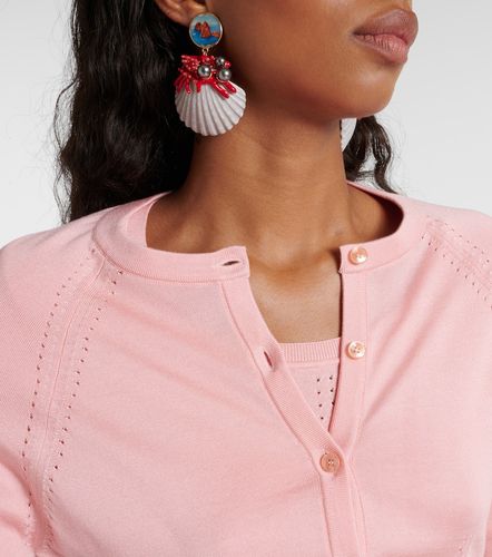 Cardigan court Capri en soie - Dolce&Gabbana - Modalova
