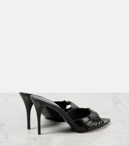 Mules Babylone 90 en cuir - Saint Laurent - Modalova