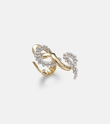 Bague Golden Strada en or 18 ct et diamants - Yeprem - Modalova