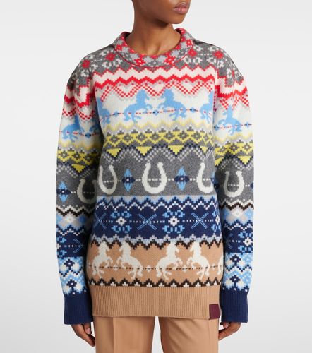 Pull en laine intarsia - Stella McCartney - Modalova